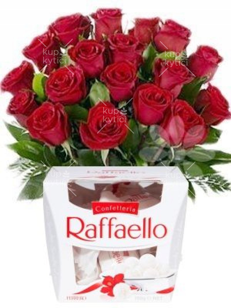 Gift set - red roses